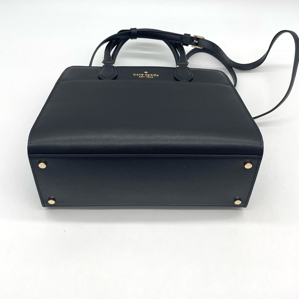 Kate Spade Madison Medium Satchel Crossbody Bag Back - Picture 8 of 10